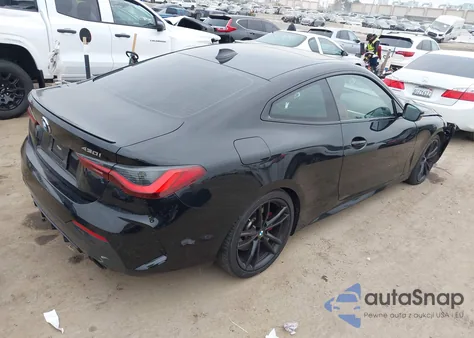 2023 BMW 430I z USA, uszkodzony, nr VIN WBA53AP0XPCM92258